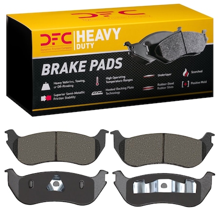 Dfc Heavy Duty, Disc Brake Pad Set, 1214-0881-00