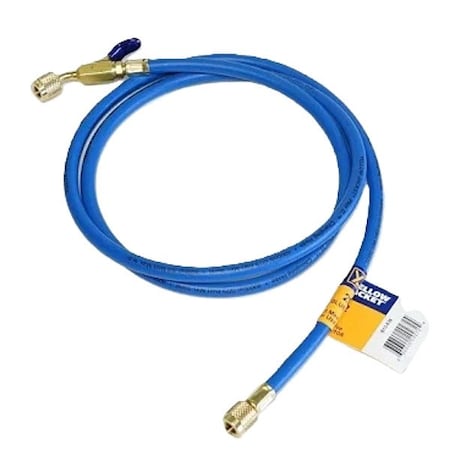 Yellow Jacket Hose, 6 ft L, Blue, 800 psi, 1 Hose 29272