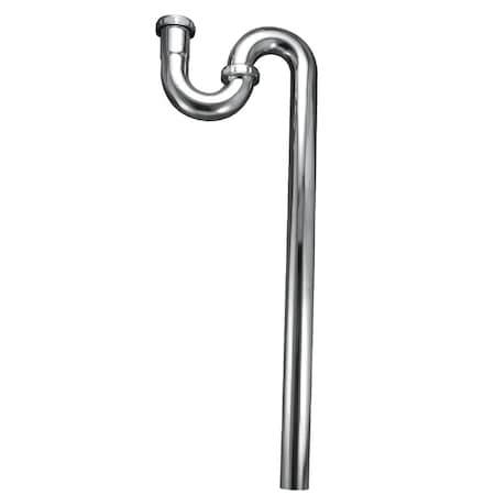 All-Source 1-1/2 In. x 20-1/2 In. Polished Chrome Plated S-Trap 400792