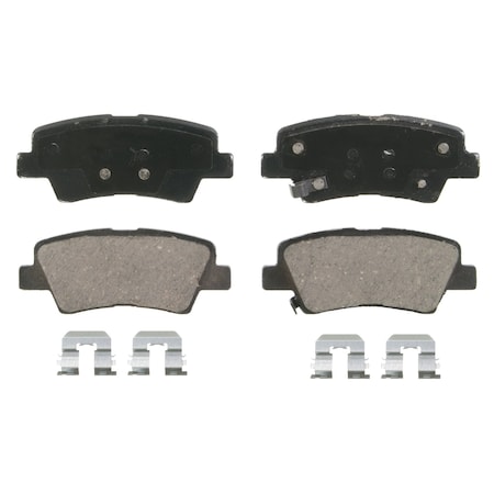 Wagner Brake QuickStop Rear Disc Brake Pad Set Ceramic,  ZD1445