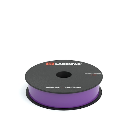 Labeltac LabelTac 4 and Pro Model High Performance 10-Year Vinyl Supply 1in x 150ft, Purple LT109HP