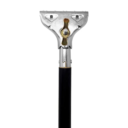 Powerclean Metal Claw Mop Handle, 60 inch, Black MHC