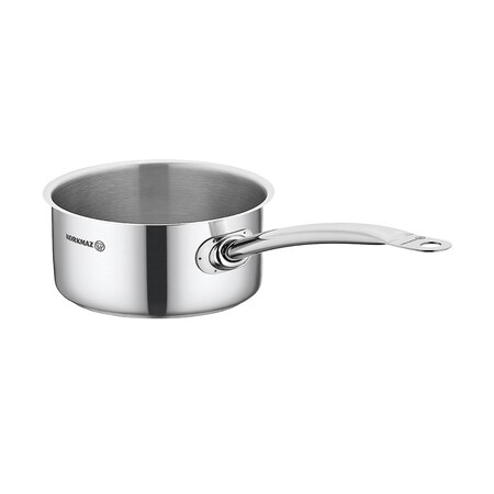 Korkmaz Gastro Proline 1.9 Liter Stainless Steel Saucepan in Silver A2701