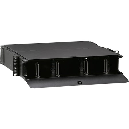 Leviton RACK-MT ENCLOSURE OPT-X 1000I, EMPTY, ADD PLATES/MODS/TRAYS, 2U 5R2UM-F06