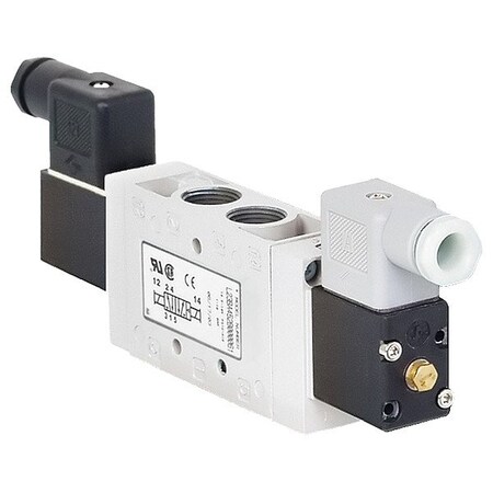 Aventics Solenoid Air Con Valve, Four-Way, 150 psi L11BB652O060T30