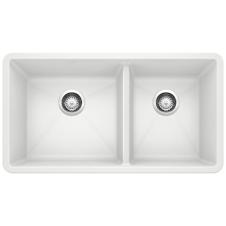 Blanco Precis 1-3/4 Bowl, White 441125