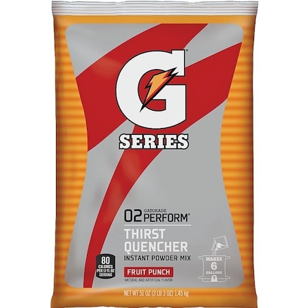 Gatorade Thirst Quencher Instant Powder Sports Drink Mix, Powder, Fruit Punch Flavor 33690