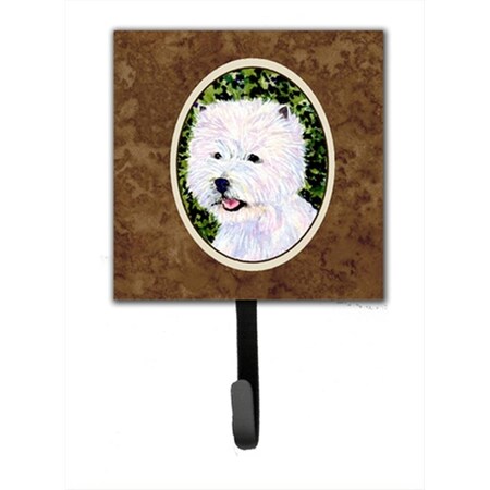 Carolines Treasures 4.25 x 6 in. Westie Leash Or Key Hook SS8818SH4