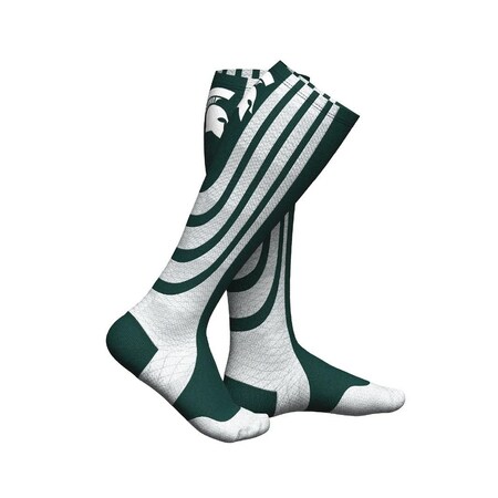 Sankom Light Active Crompression Socks, Michigan State SANKOM-Light-MichiganState