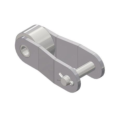 Senqcia Hi-Max Conveyor Series Double Pitch Cottd Off Link, C2052 chain, 1.25P, 1.02 OAW, .2 Pin C2052HMOL