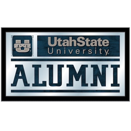 Holland Bar Stool Co Utah State 26" x 15" Alumni Mirror MAlumUtahSt