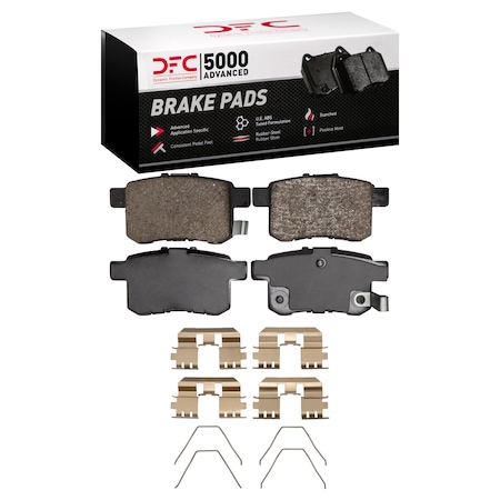 Dfc 5000 Advanced Disc Brake Pad Set,  1551-1451-01