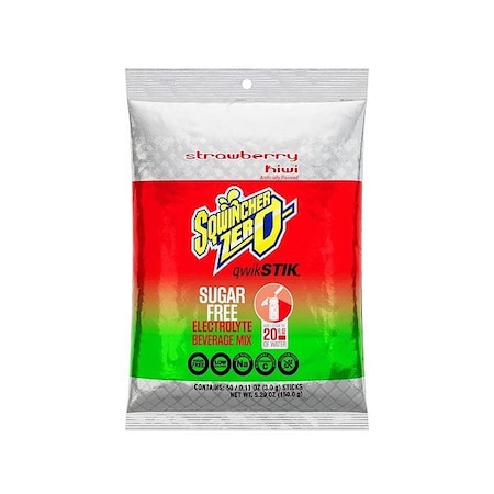 Sqwincher Sports Drink, 20 oz, Strawberry Kiwi, PK50 159060975