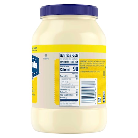 Best Foods Real Mayonnaise, 48 Ounce, 12PK 4800126621