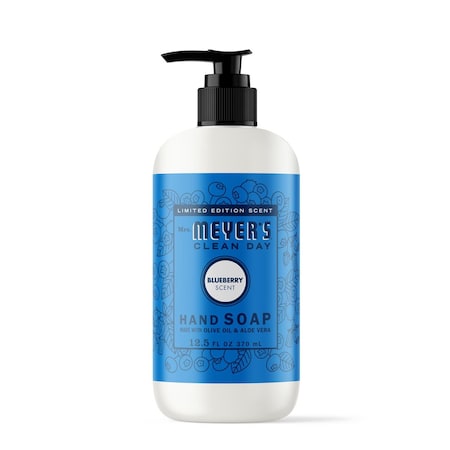 Mrs. Meyers Clean Day Blueberry Scent Hand Soap 12.5 oz 12120