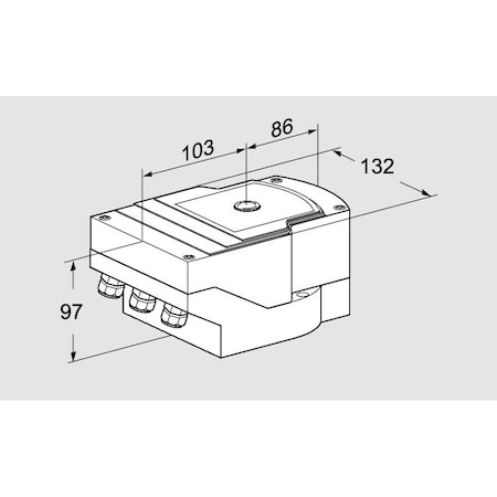 Honeywell Kromschroder ACT, IC20 15W3T, 230V/50 60HZ, 15S , 3NM 26. KS88300059