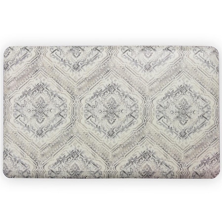 Floorpops Harper Anti-Fatigue Comfort Mat, Grey FPA3742