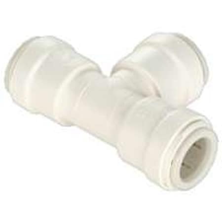 Watts 3523-10 Union Pipe Tee, 1/2 in, Sweat Push-Fit, Plastic, White, 100 psi Pressure 3523-10/P-640