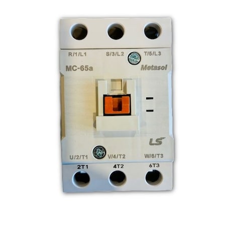 Ls Electric 65 Amp Contactor. 50HP at 480V. 120V Coil. W/ 2 NO + 2NC Side Mount Aux Contact 1339012900