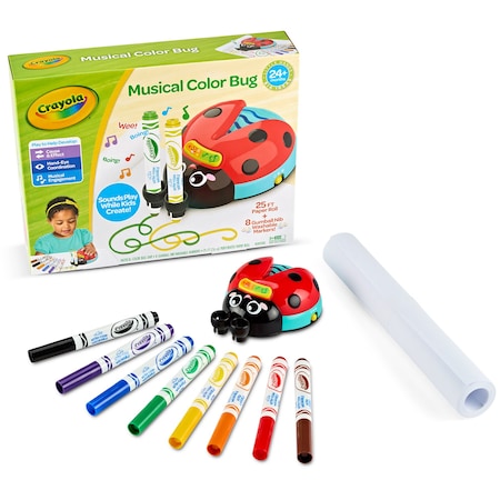 Crayola Musical Doodle Bug Coloring Toy 81-1543