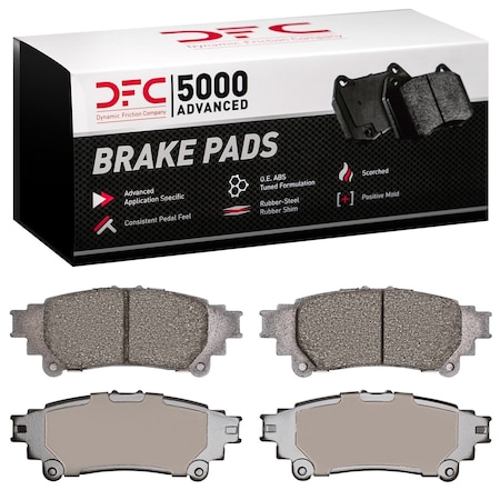 Dfc 5000 Advanced Disc Brake Pad Set, 1551-1391-10