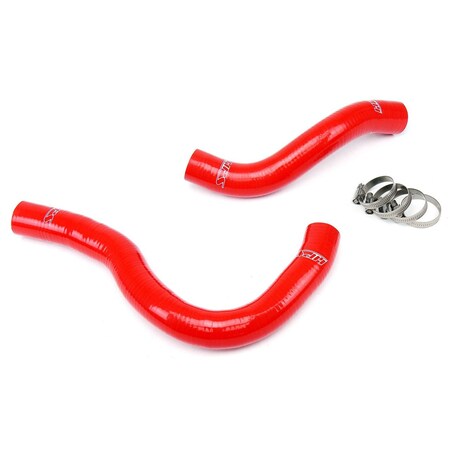 Hps Performance High Temp Reinforced Silicone Radiator Coolant Hose Kit, Red,  57-1020-RED