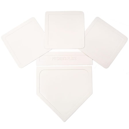 Bookazine Throw Down White Baseball Base TI3354547