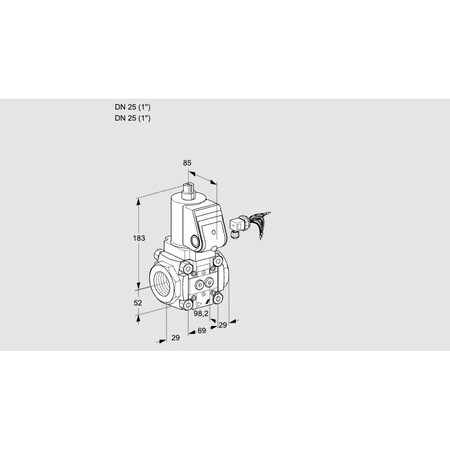 Honeywell Kromschroder VAN225R/NW KS88028047