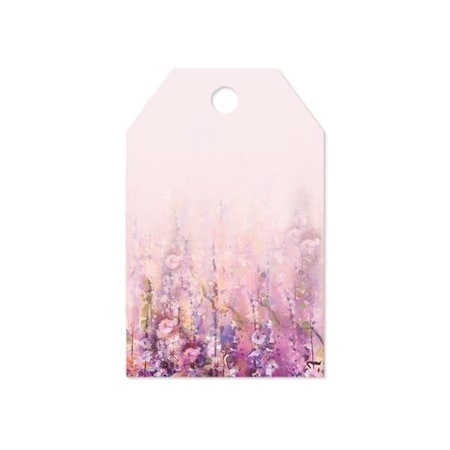 Nashville Wraps Wisteria Wishes Gloss Gift Tag, 2.25x3.5, 50PK PTWIW