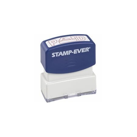 Trodat Pre-inked PAID Message Stamp - Message Stamp - PAID - 0.56in Impression Width x 1.69in Impression 5959