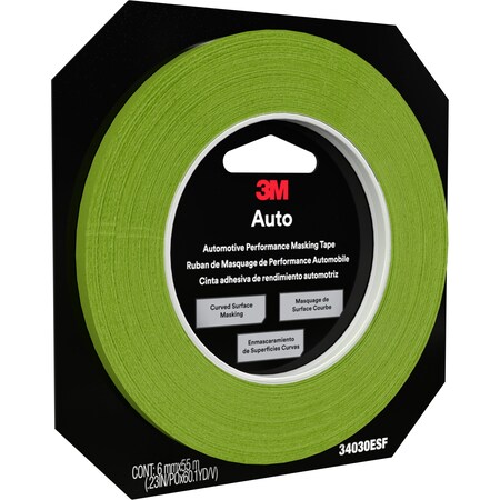 3M Automotive Performance Masking Tape, 6mm x 55m, 48 per case, 48PK 34030ESF