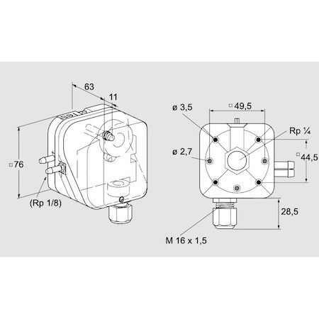 Honeywell Kromschroder DL 50AN-31 KS84444441