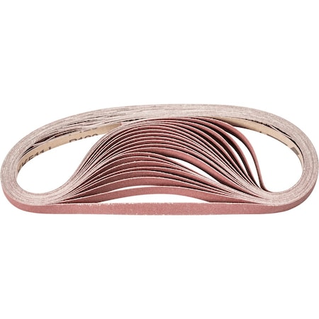 Pferd 3/4'' x 24'' Coated File Belt - Aluminum Oxide - 120 Grit 49080