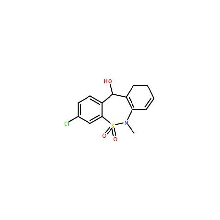 Ak Scientific 3-Chloro-6, 11-dihydro-5, 5-dioxo-11-hydroxy-6-methyldibenzo[c, f][1, 2]thiazepine (100g), CAS 26723-60 X0078-100g