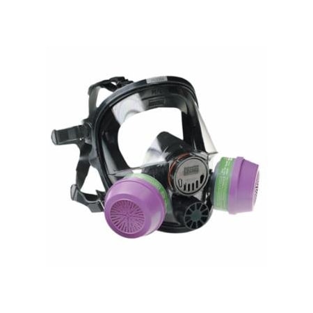 North 7600 Series Silicone Full Facepiece Respirator, Medium/Large, Silicone 068-760008A