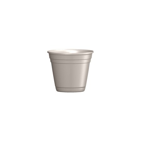 Southern Patio Riverland Planter With Saucer, Taupe Resin, 4-In. RN0412TA