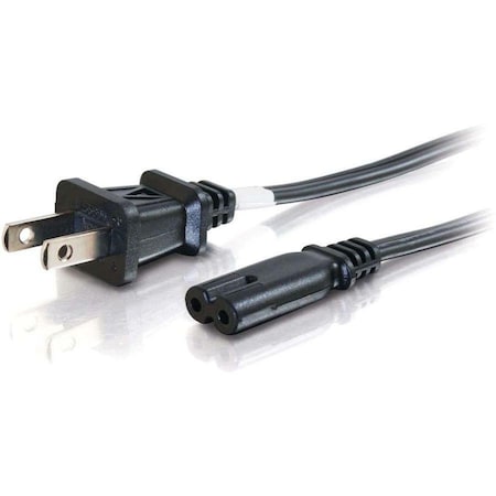 C2G 6FT NON-POLARIZED POWER CORD TAA 27398