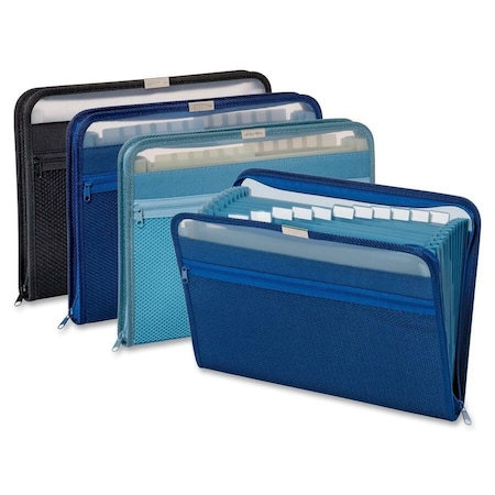 Globe-Weis Fabric Zip Files 13 Pocket Letter 84087