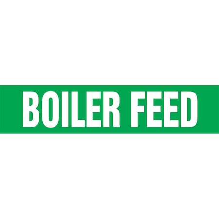 Accuform ASME ANSI PIPE MARKER BOILER FEED RPK167STC