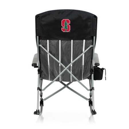 NCAA Stanford Cardinal Outdoor Rocking Camp Chair - XL Heavy Duty Camping Chair