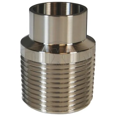 Dixon 1 in BWXMNPT ADAPTER 316L B19WB-R100
