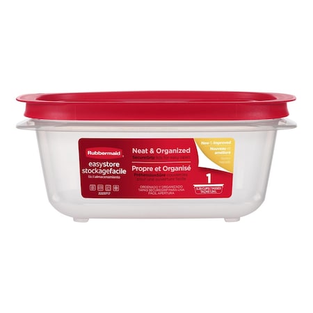 Rubbermaid Easy Store 5.26 cups Clear Food Container and Lid 2210136