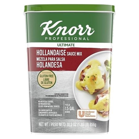 Knorr Professional Ultimate Gluten-Free Hollandaise Sauce Mix, 1.5 Pound, 4PK 68130627