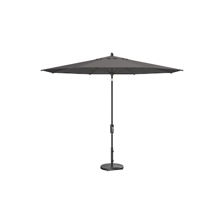 Treasure Garden 11 ft Patio Umbella, aluminum, fiberglass ribs, outdoor, Charcoal UM841-09 54048 Charcoal