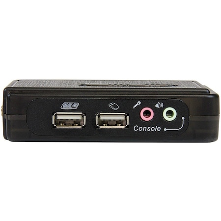 Startech.Com 2 Port USB KVM Switch w/ Audio & Cables SV211KUSB