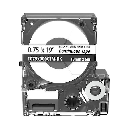 Panduit The T075X000C1M-BK Continuous Tape Casse T075X000C1M-BK