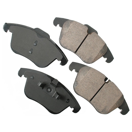 Akebono 05-10 Jag S-Vanden Plas-Xf-Xj8-Xk:Front Euro Pads, Eur1241 EUR1241