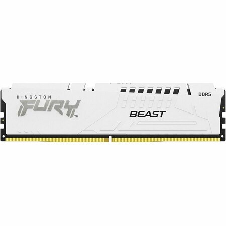 Kingston 64GB 5200MT/S DDR5 CL40 DIMM KIT OF 2 FURY BEAST WHITE XMP KF552C40BWK2-64