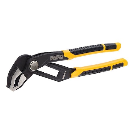 Dewalt Pliers, Pushlock, V-Jaw, 10 Inch DWHT74431