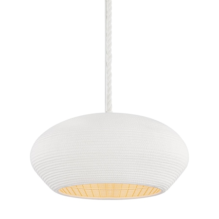 Hudson Valley Lighting Ferndale 24 in. Pendant GESSO WHITE 2224-GSW